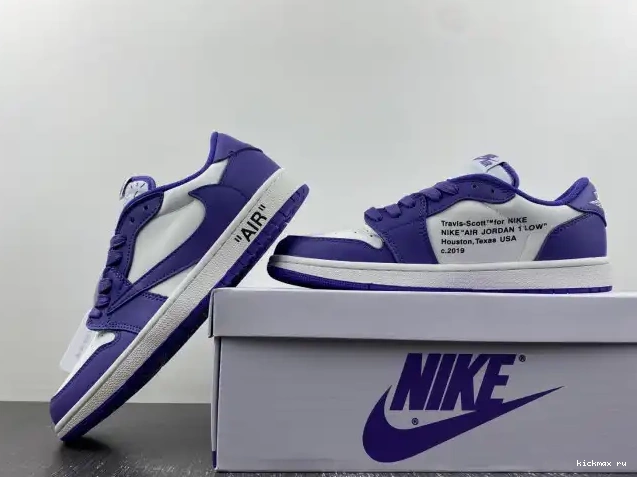Cheap MAX AIR X JORDAN SCOTT 1 TRAVIS DM7890-386 OFF-WHITE X CUSTOM 0613
